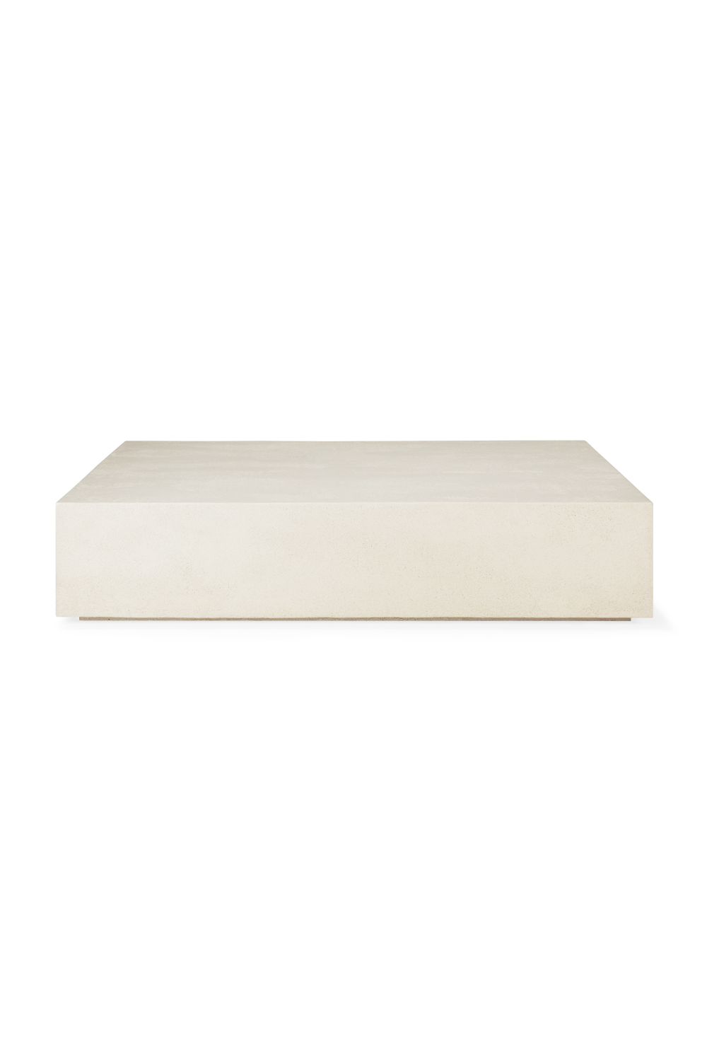 White Rectangular Coffee Table | Ethnicraft Elements | Oroa.com