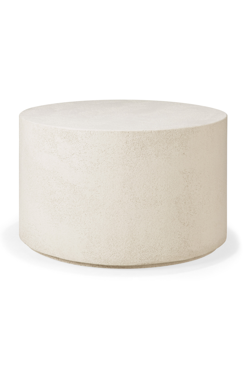 Round Off-White Coffee Table | Ethnicraft Elements | Oroa.com