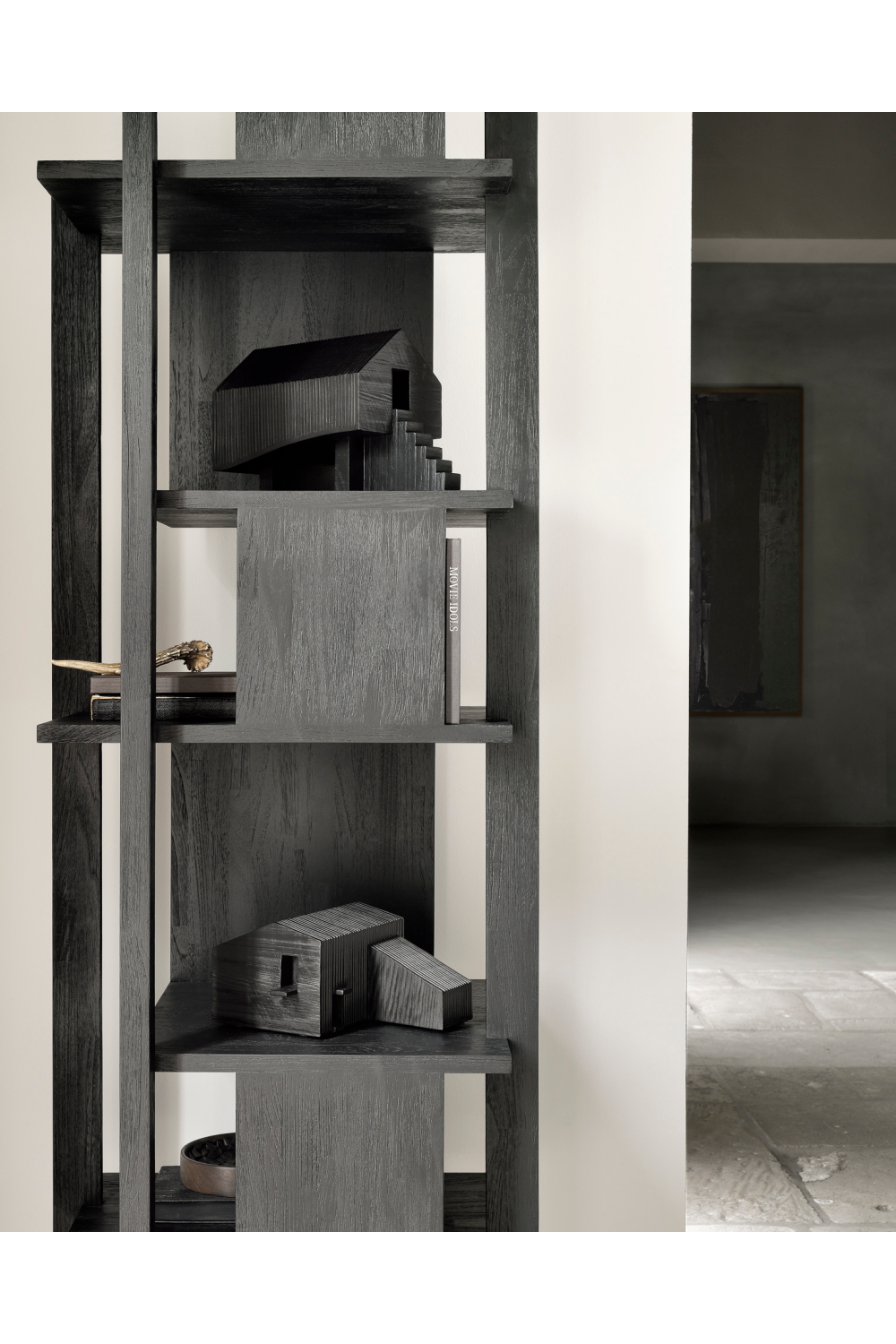 Black Mahogany Sculptural Deco | Ethnicraft Farmhouse | Oroa.com