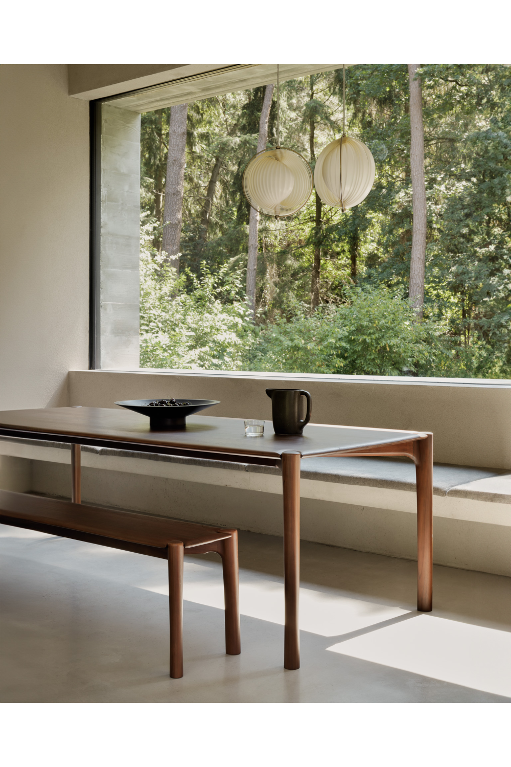 Brown Mahogany Bowl | Ethnicraft Satellite | Oroa.com