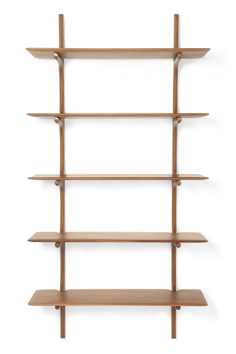 Varnished Mahogany Wall Shelf | Ethnicraft PI | Oroa.com