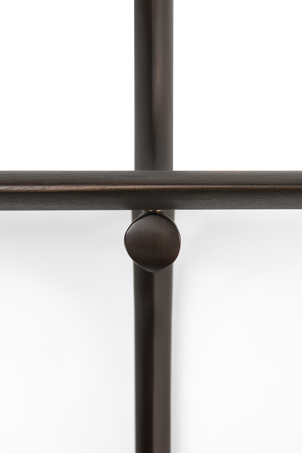 Brown Mahogany Wall Shelf | Ethnicraft PI | Oroa.com