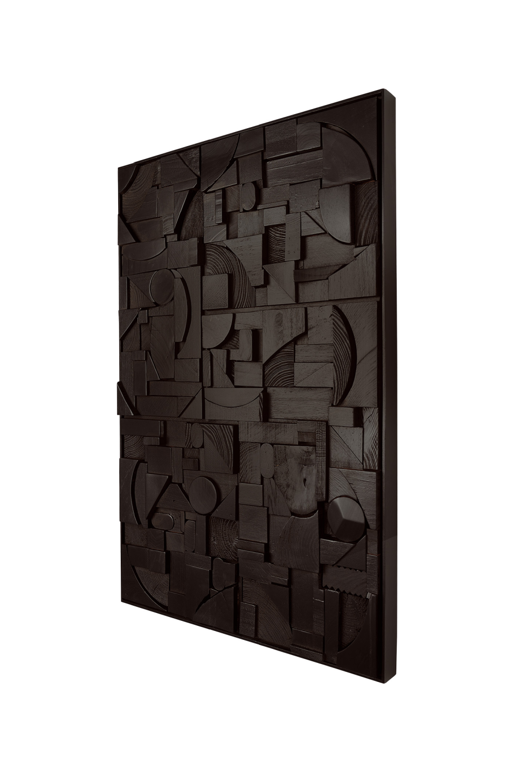 Rectangular Puzzle Wall Art | Ethnicraft Bricks | Oroa.com