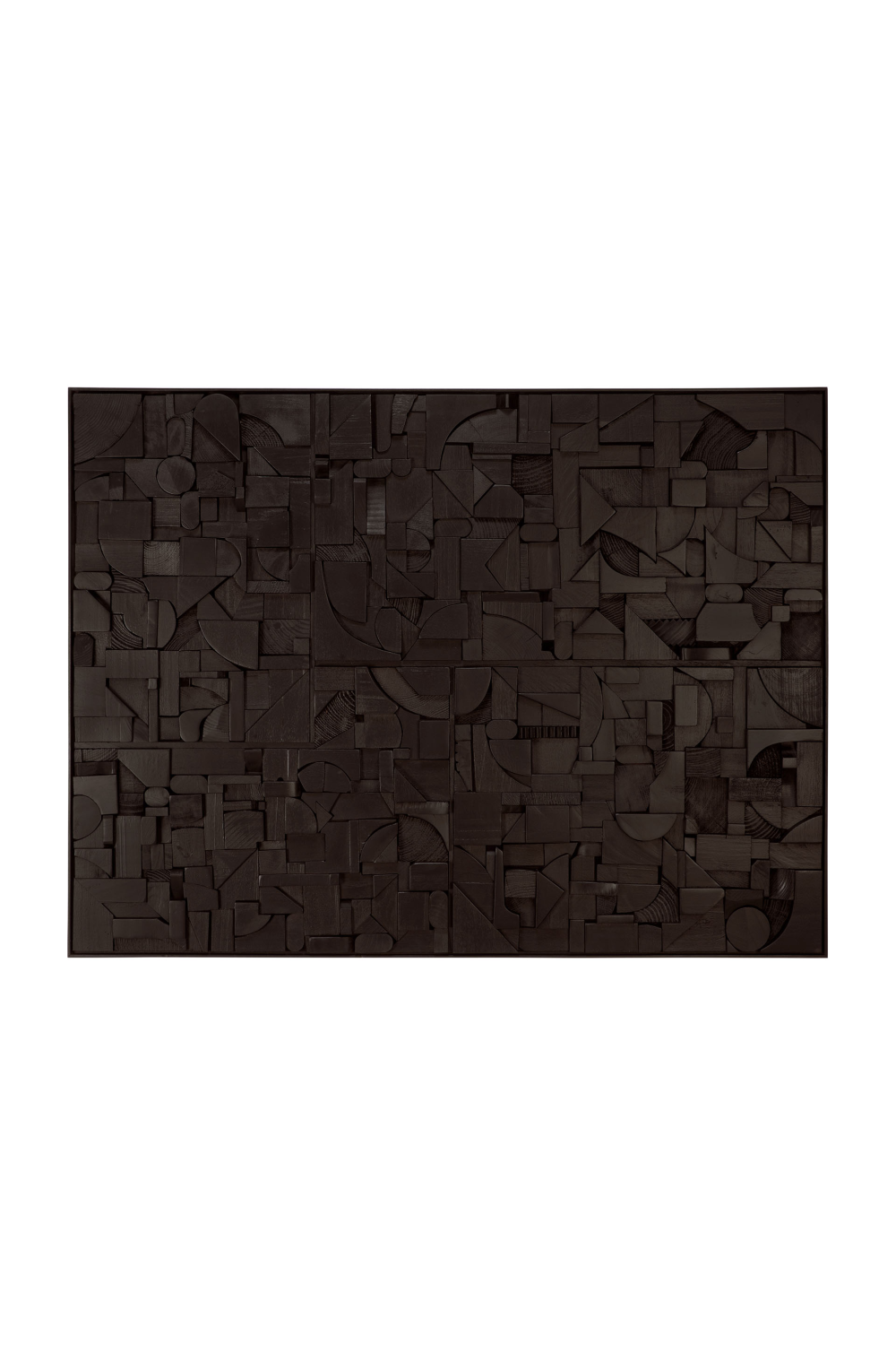 Rectangular Puzzle Wall Art | Ethnicraft Bricks | Oroa.com