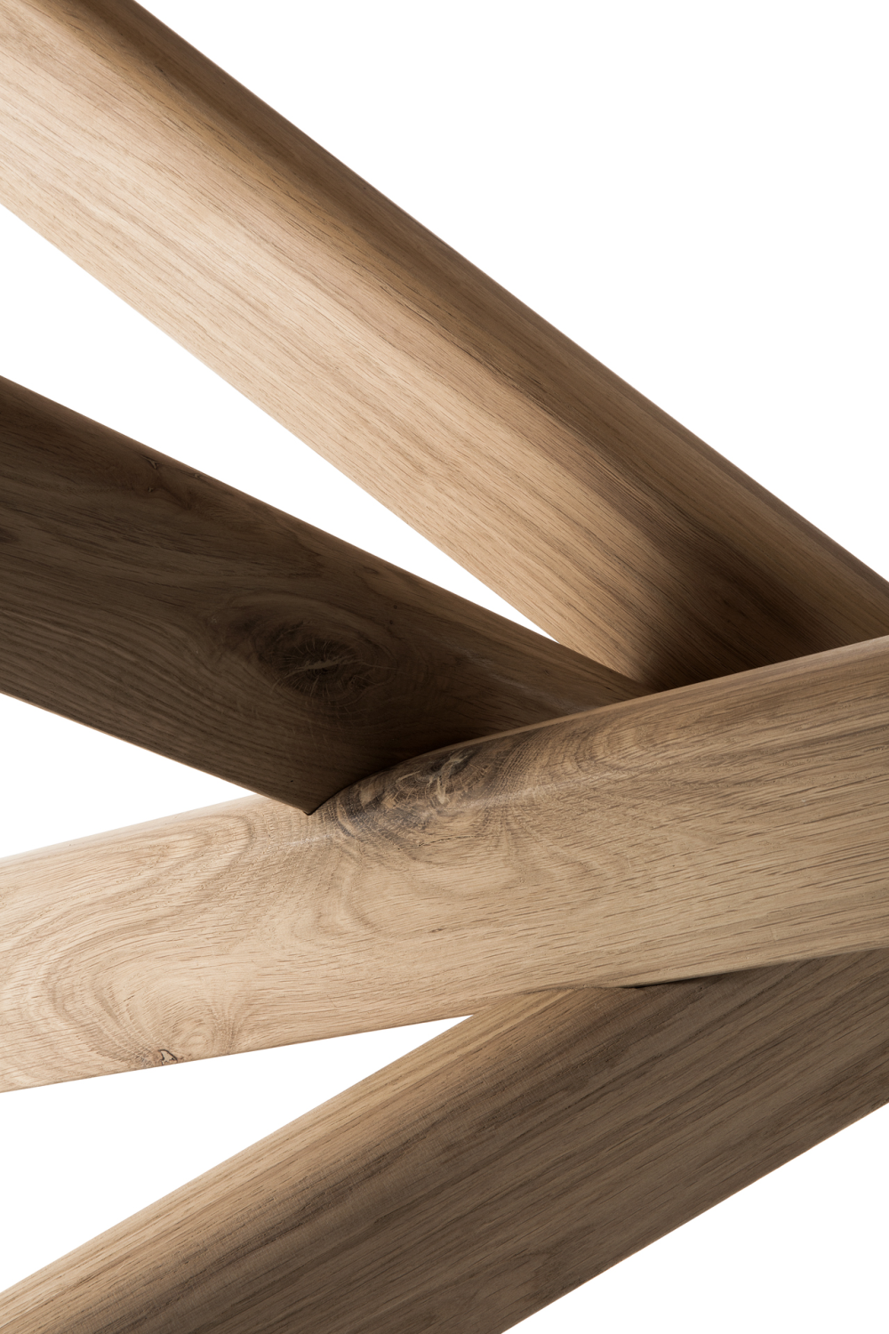 Rectangular Oak Dining Table | Ethnicraft Mikado | OROA.com