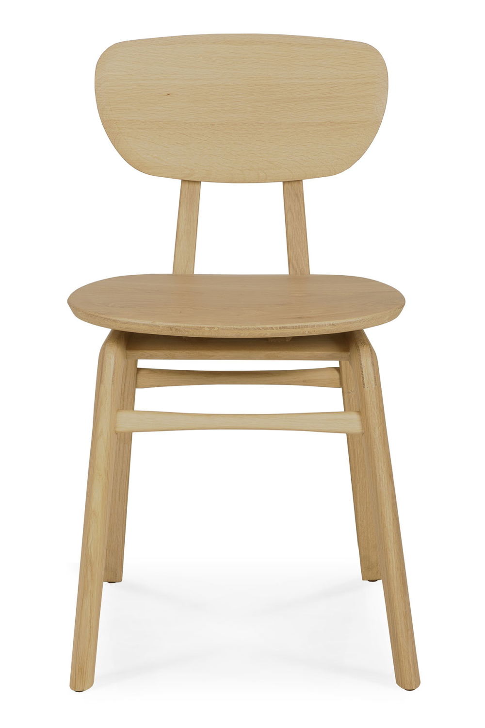 Oak Minimalistic Dining Chair | Ethnicraft Pebble | OROA.COM