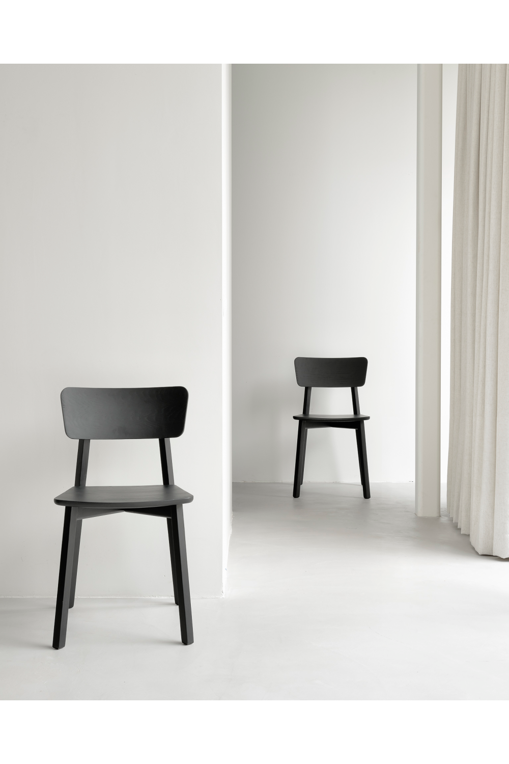 Oak Minimalist Dining Chair | Ethnicraft Casale | Oroa.com