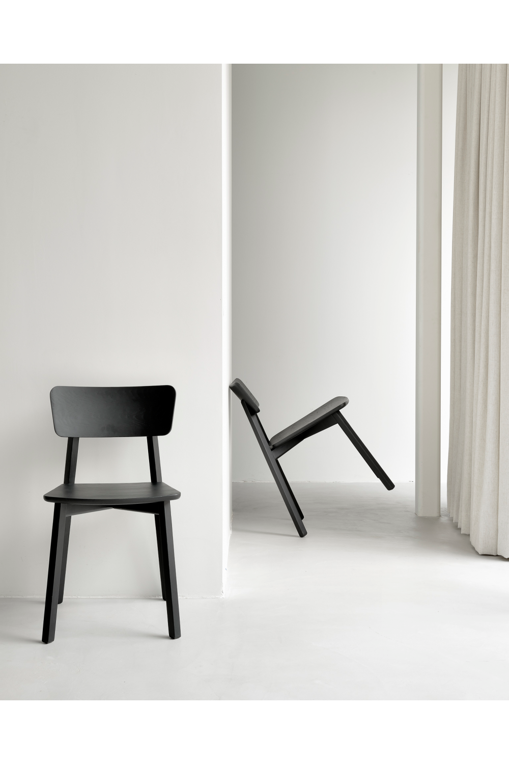Oak Minimalist Dining Chair | Ethnicraft Casale | Oroa.com