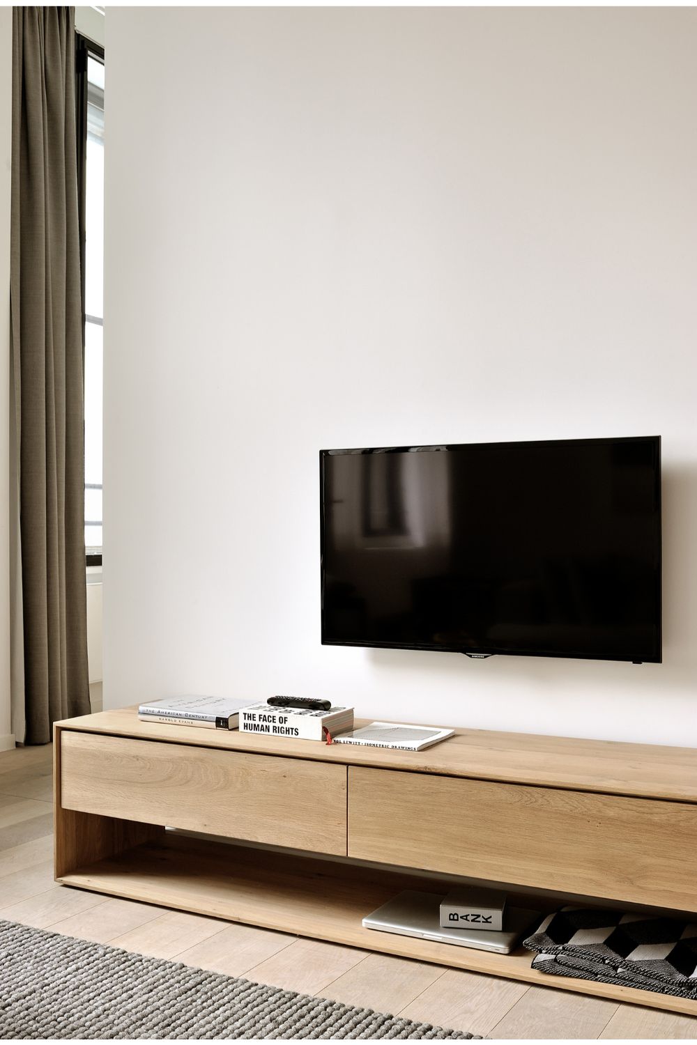 Oiled Oak TV Cupboard | Ethnicraft Nordic | Oroa.com