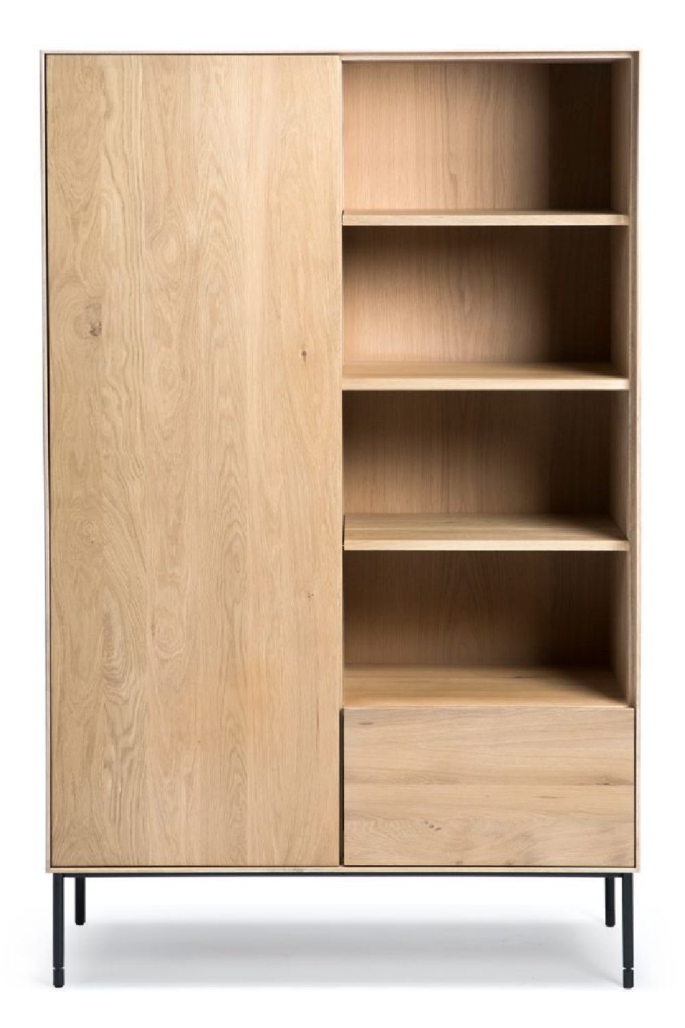 1-Door Oak Wood Cabinet | Ethnicraft Whitebird | OROA