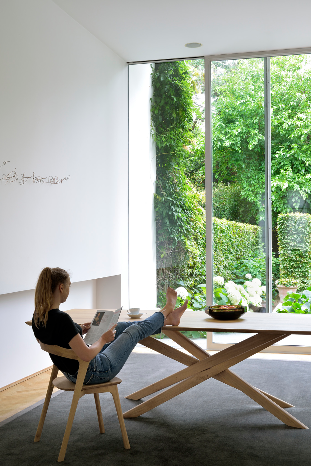 Modern Oak Dining Chair | Ethnicraft Bok | OROA.COM