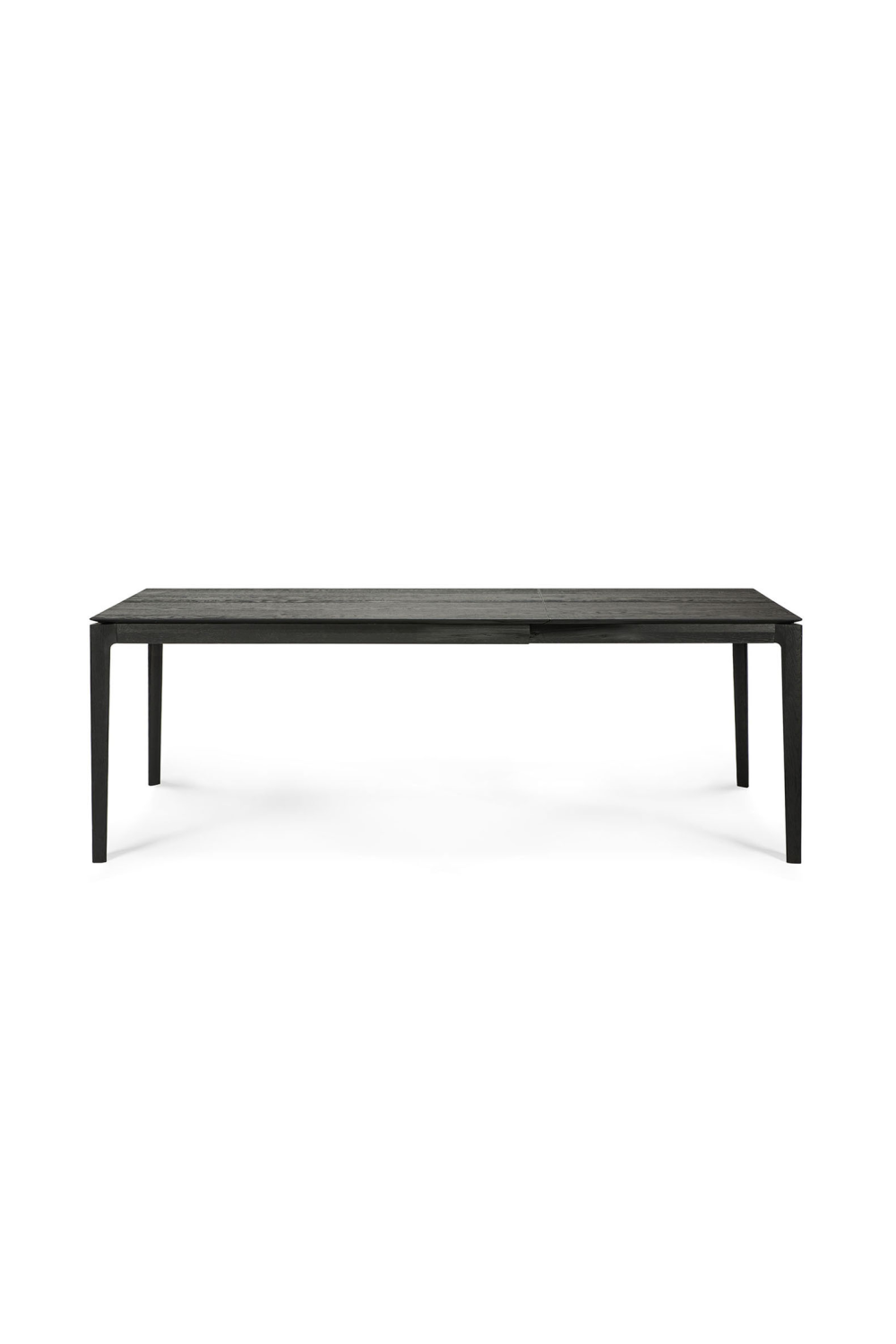 Extendable Black Oak Dining Table | Ethnicraft Bok | Oroa.com