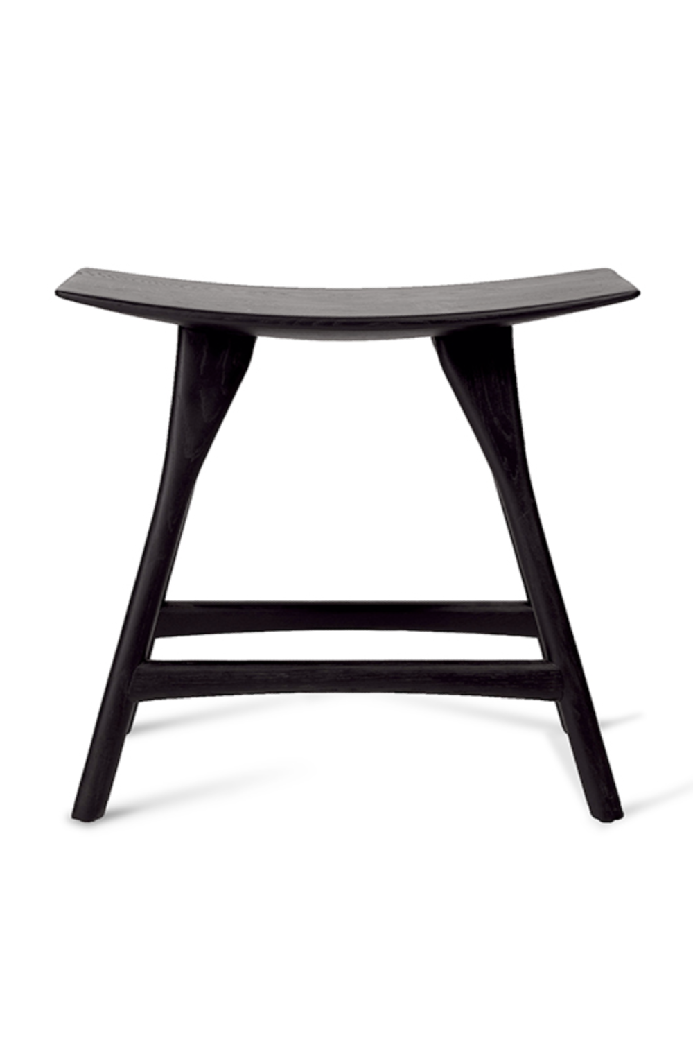 Black Oak Accent Stool | Ethnicraft Osso | Oroa.com