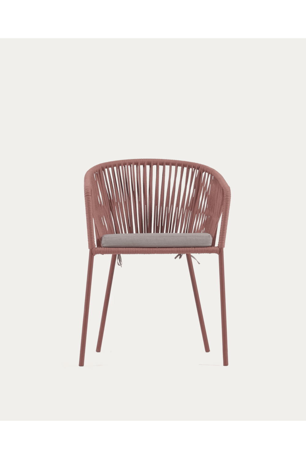 Handwoven Cord Curved Outdoor Chairs (4) | La Forma Yanet | Oroatrade.com