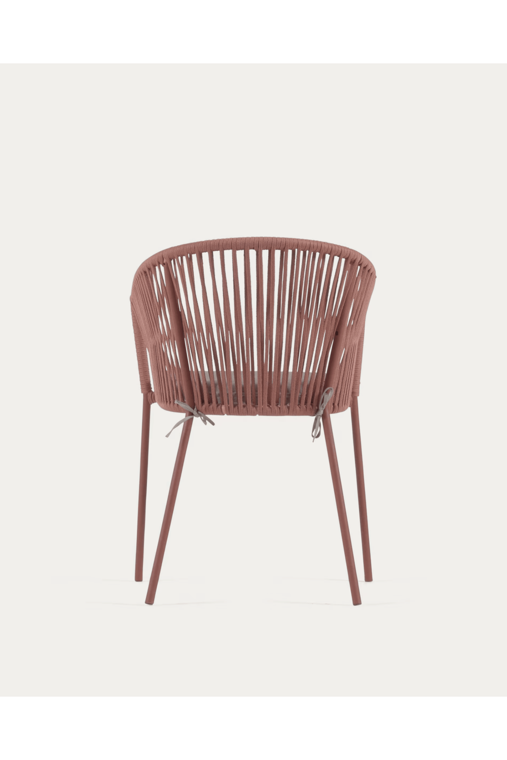 Handwoven Cord Curved Outdoor Chairs (4) | La Forma Yanet | Oroatrade.com
