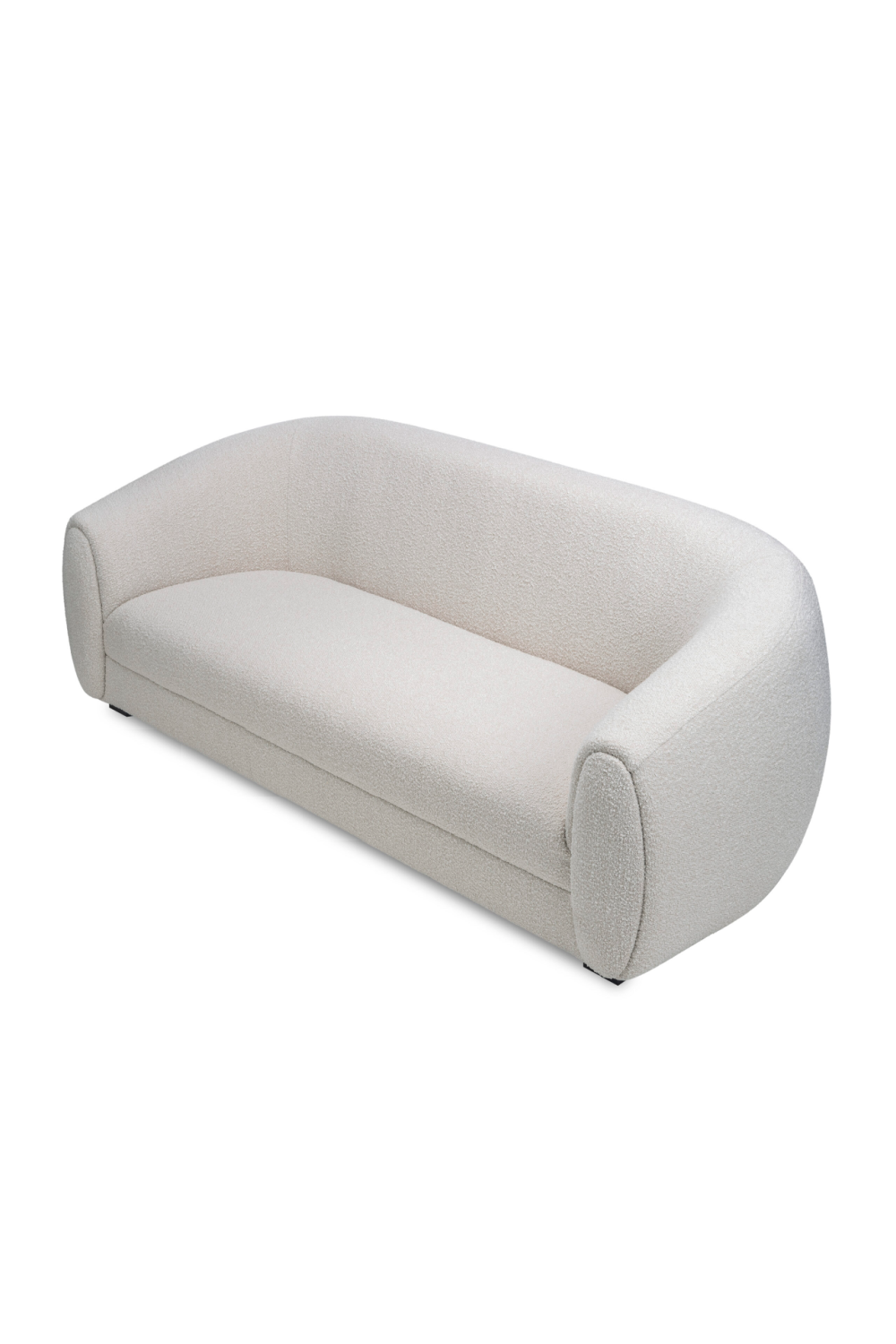 White Bouclé Upholstered Sofa | Liang & Eimil Voltaire | OROA