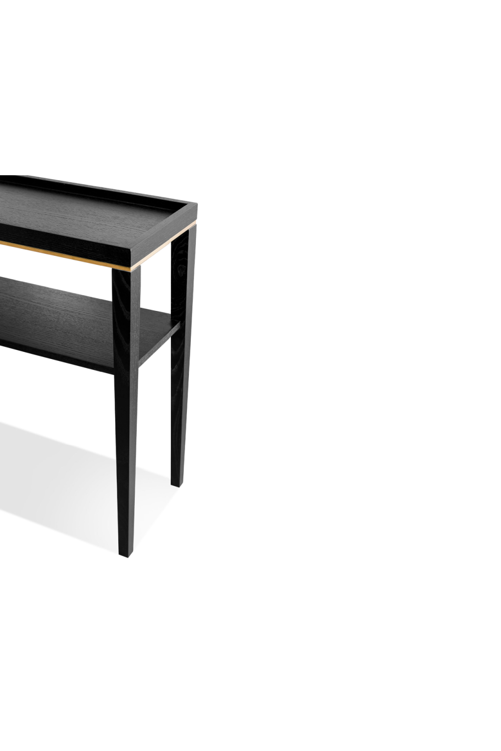 Black Wooden Console Table | Liang & Eimil Otium | OROA