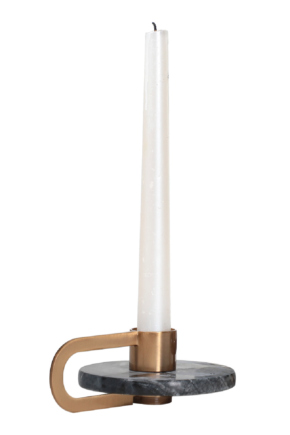 Circular Gray Marble Candle Holder Liang & Eimil Oroa