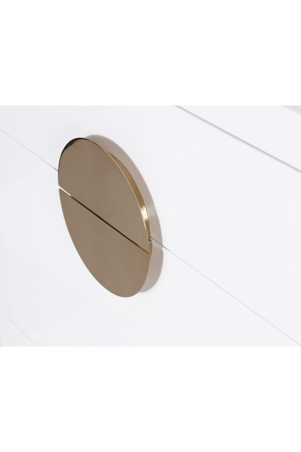 White Metal 4-Drawer Chest | Liang & Eimil Otium | Oroa.com