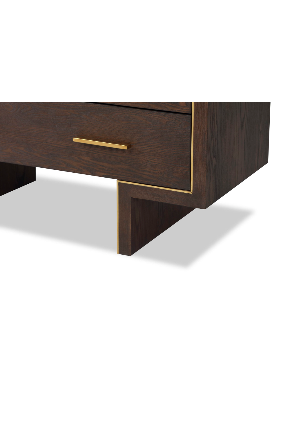 Dark Brown Rectangular Chest | Liang & Eimil Tigur | Oroa.com