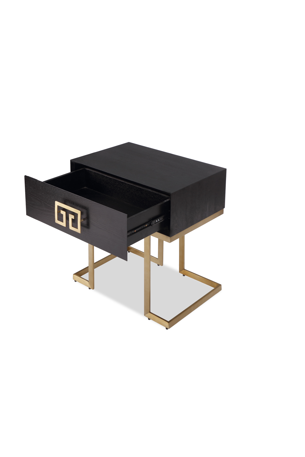 Rectangular Brass Bedside Table | Liang & Eimil Nobbu | Oroa.com