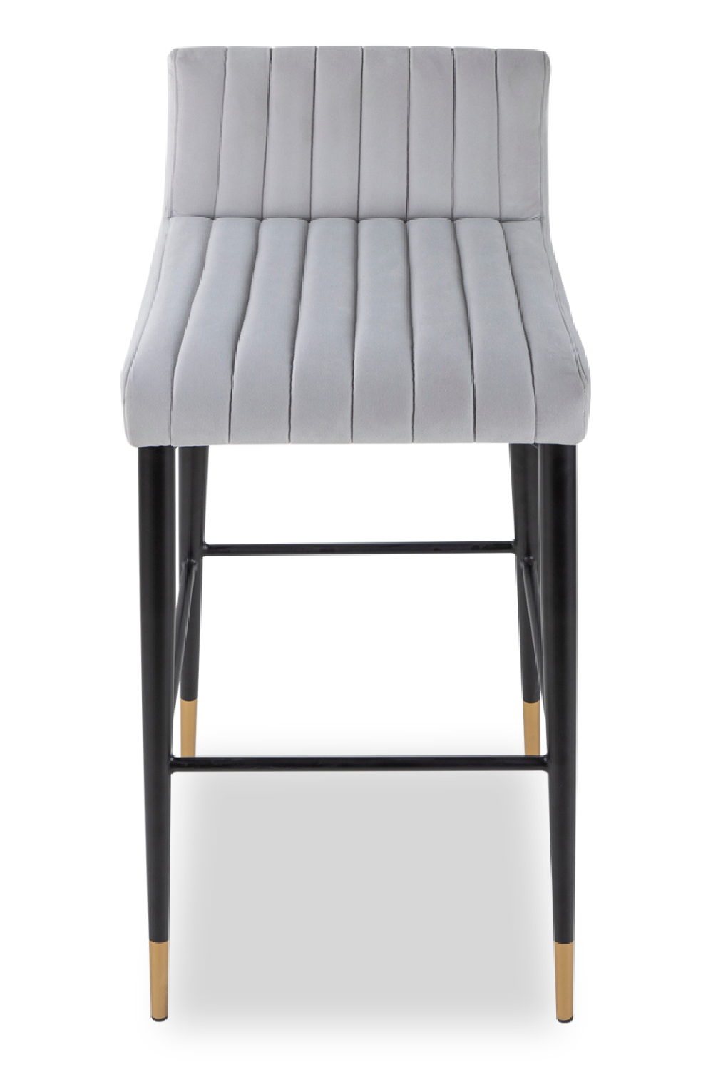 Gray Velvet Barstool | Liang & Eimil Coltrane | Oroa.com