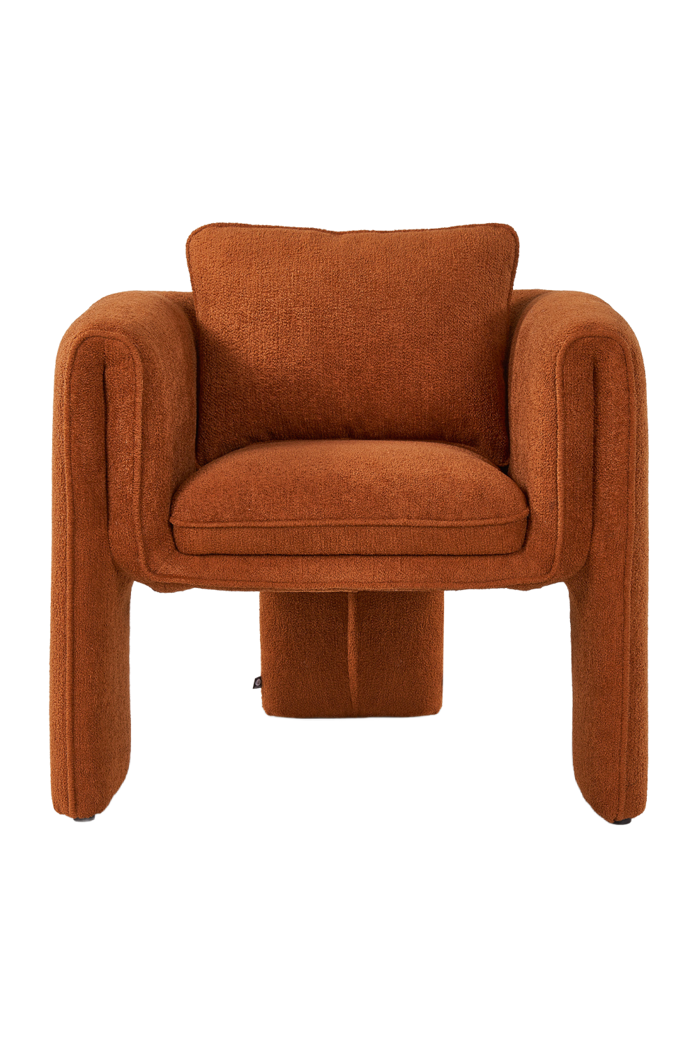 Rust Chenille Occasional Chair | Liang & Eimil Bloom | Oroa.com