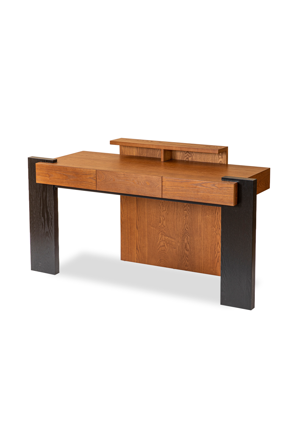 Brown Wooden Contemporary Desk | Liang & Eimil Bugano | Oroa.com