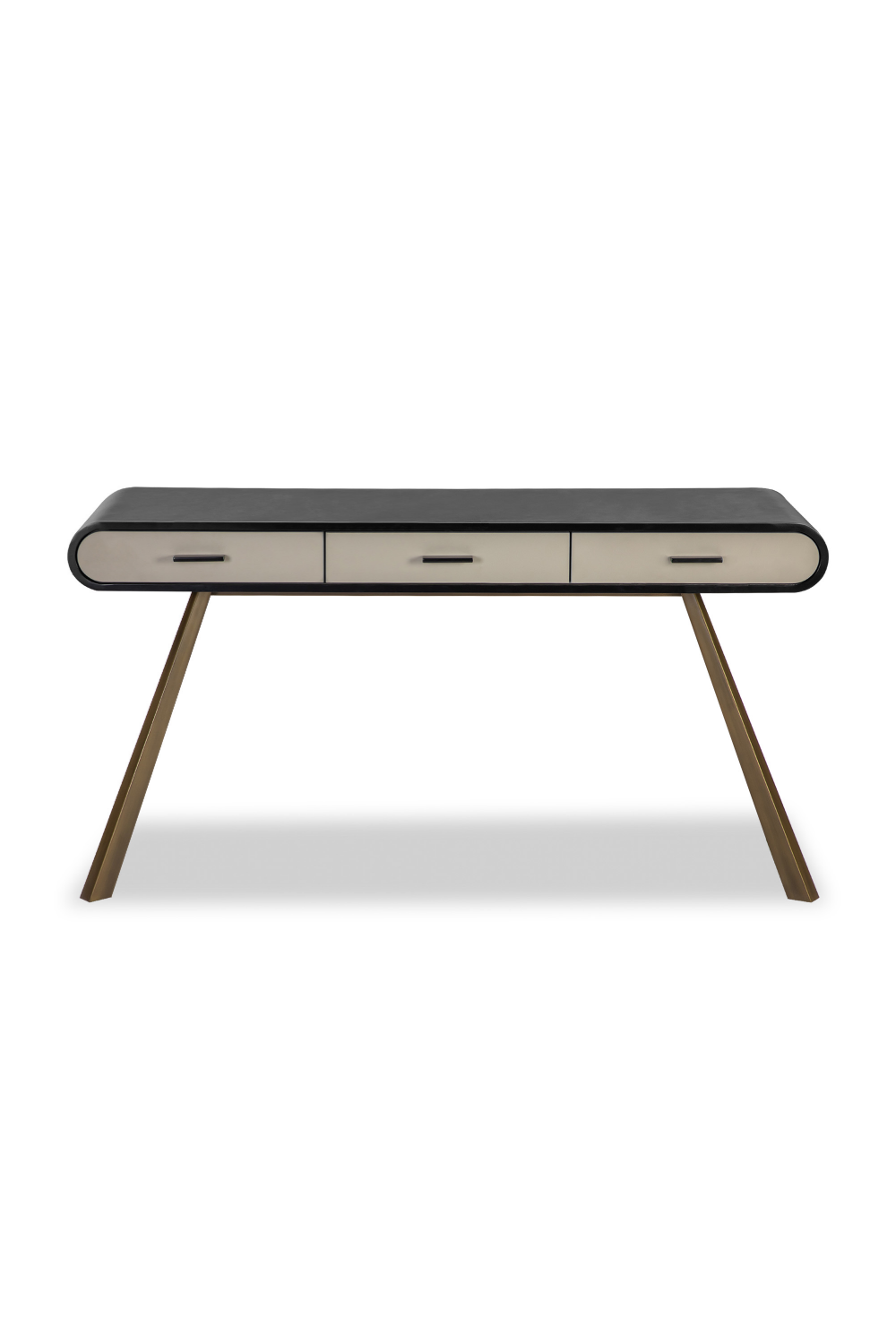 Vegan Leather Modern Desk | Liang & Eimil Chiado | Oroa.com