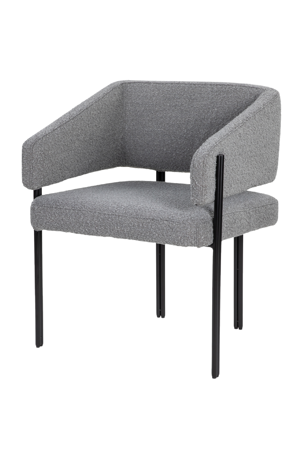 Bouclé Modern Dining Armchair | Liang & Eimil Tatler | Oroa.com