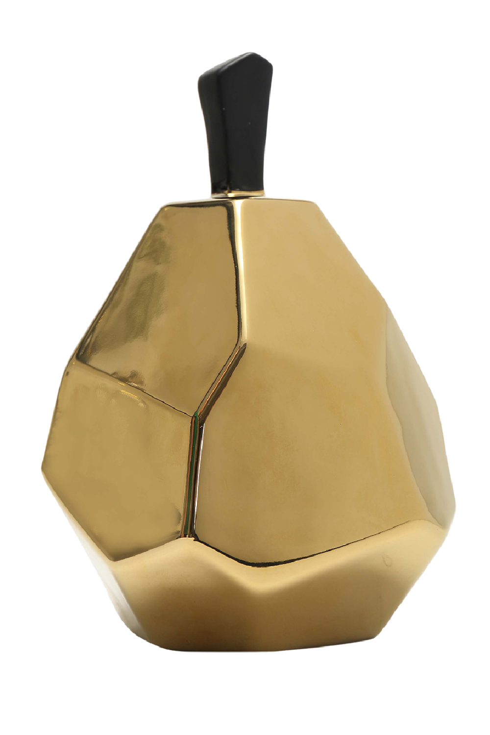 Modern Ceramic Sculpture | Liang & Eimil Gold Pear | Oroa.com