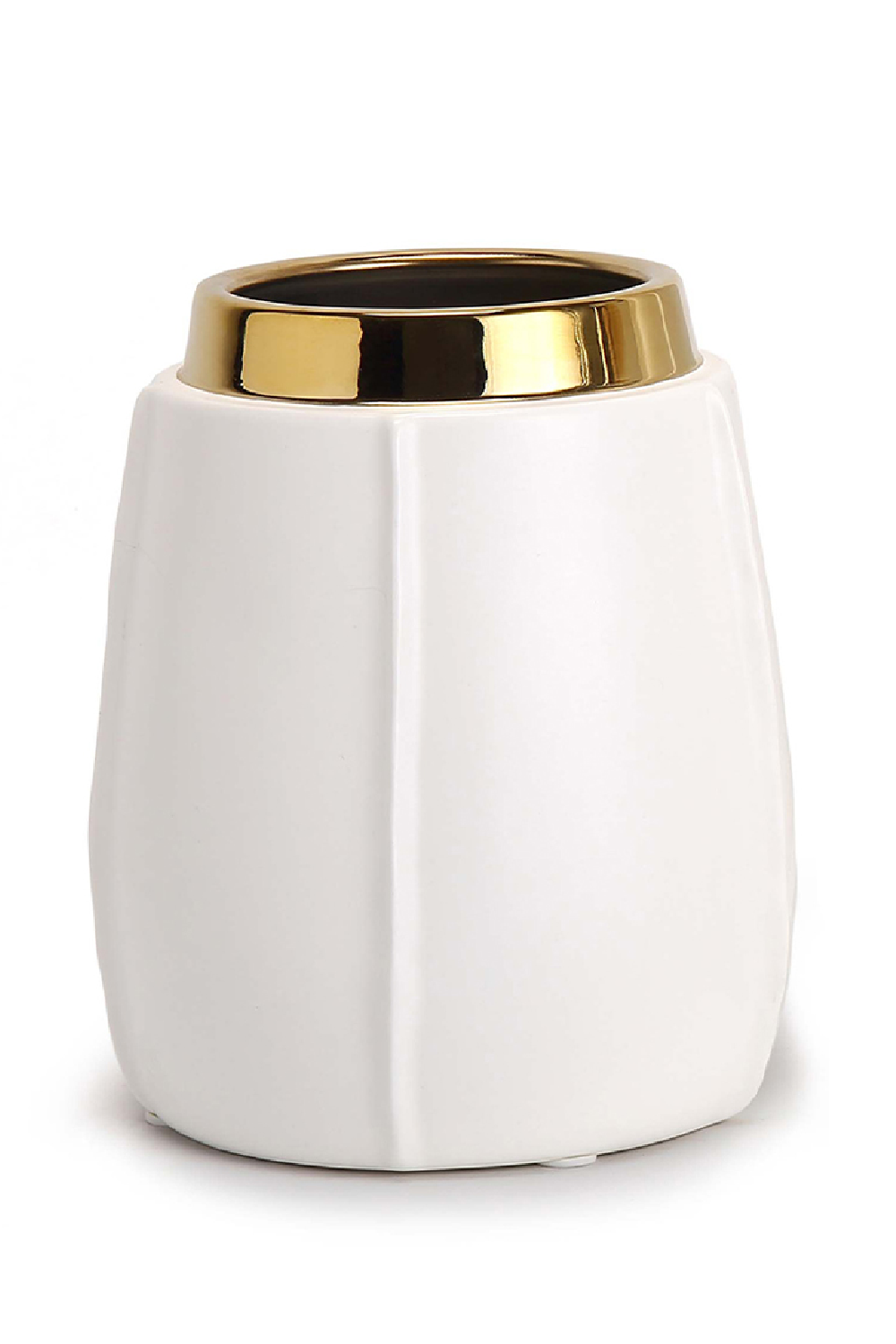White Ceramic Modern Vase | Liang & Eimil Vicar | Oroa.com
