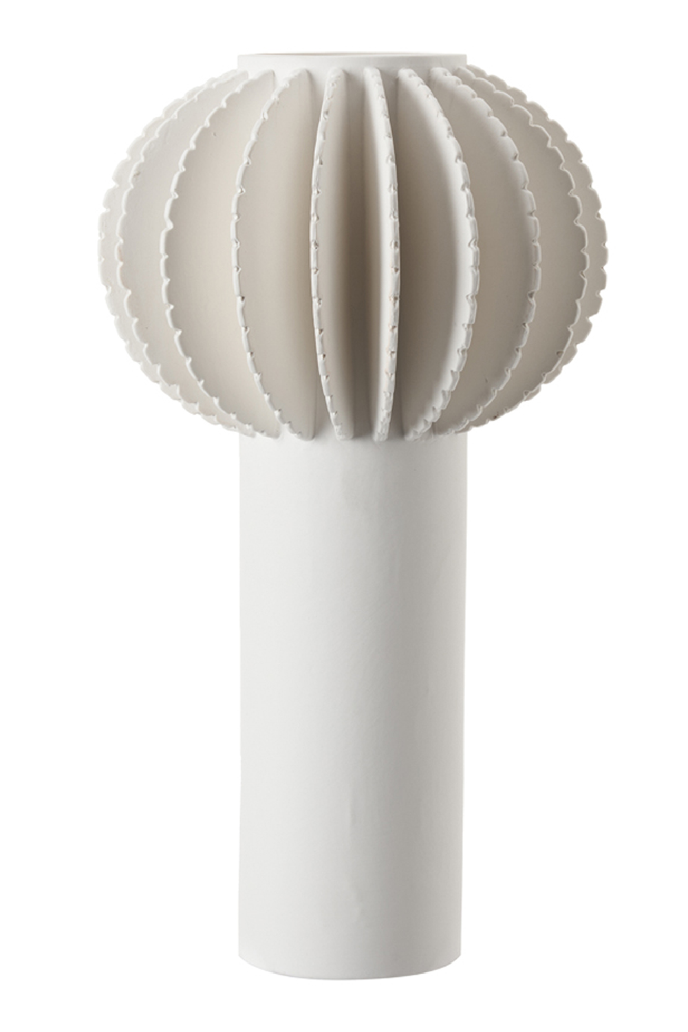 White Ceramic Bud Vase | Liang & Eimil Relia | Oroa.com