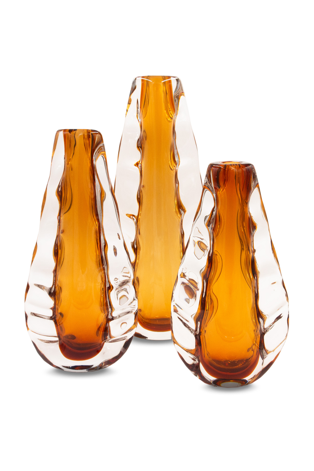 Amber Crystal Modern Vase | Liang & Eimil Astell | Oroa.com