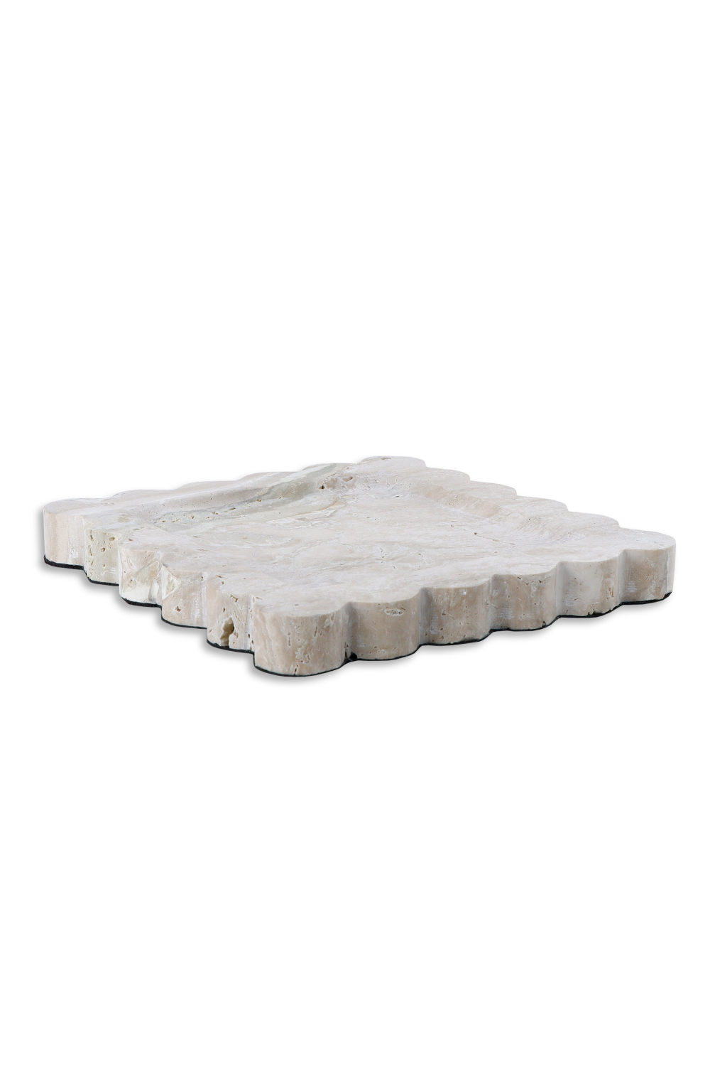 Beige Scalloped Tray | Liang & Eimil Aurelia | Oroa.com