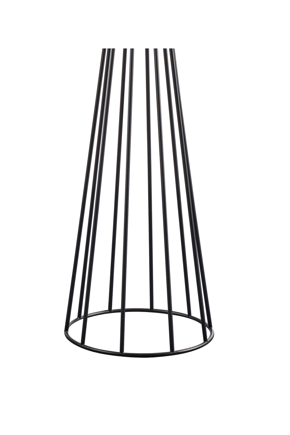 White Linen Tubular Floor Lamp | Oroa.com