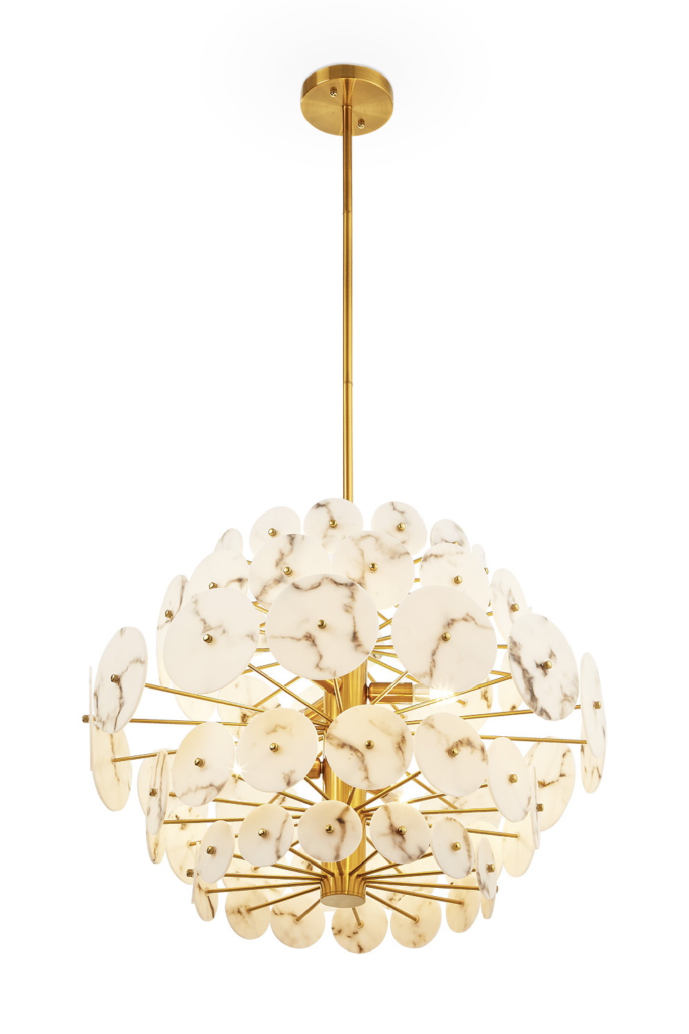 Alabaster Discs Chandelier | Liang & Eimil Momo | Oroa.com