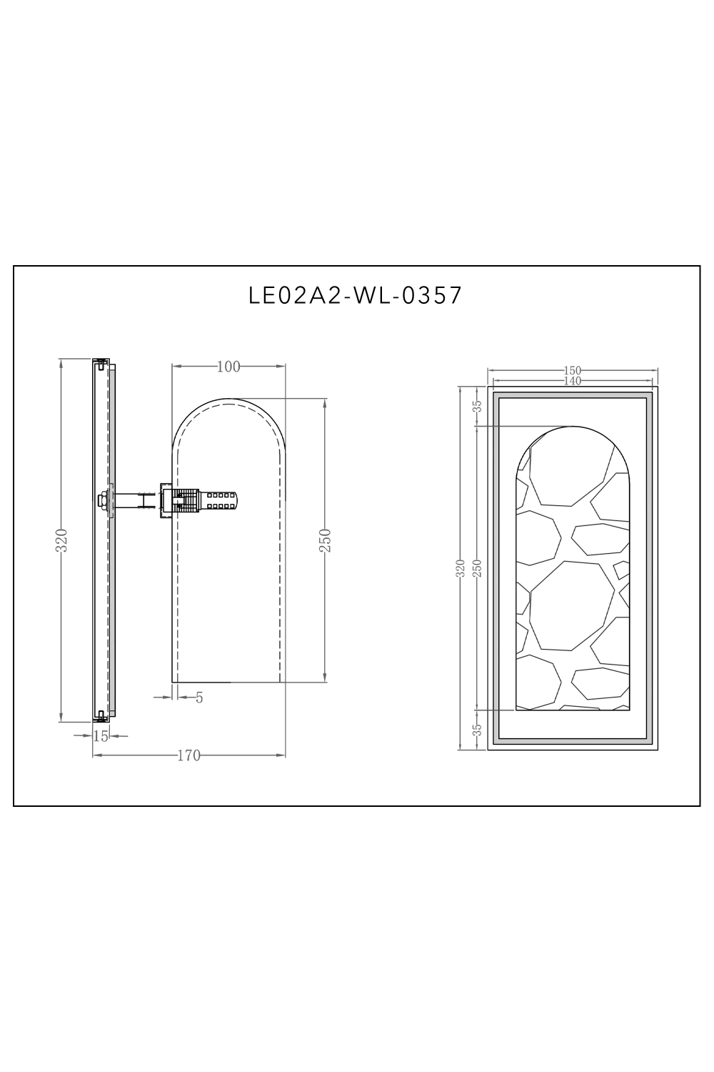 Alabaster Shade Wall Lamp | Liang & Eimil Amatti | Oroa.com
