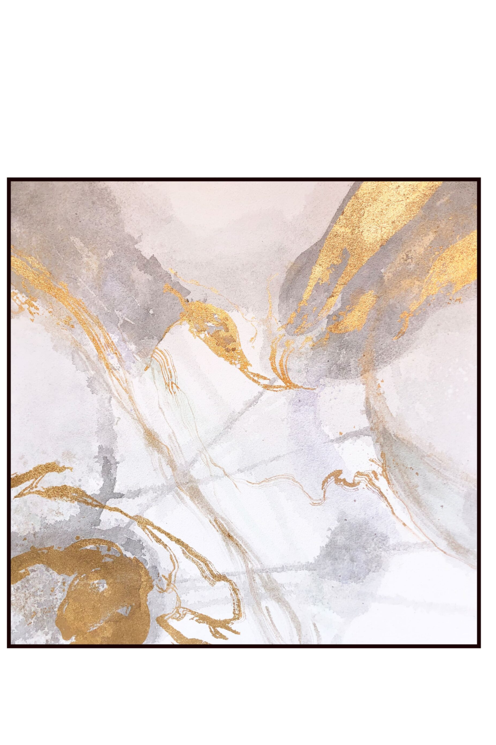 Gold Abstract Oil Painting | Liang & Eimil Composition IX | OROA