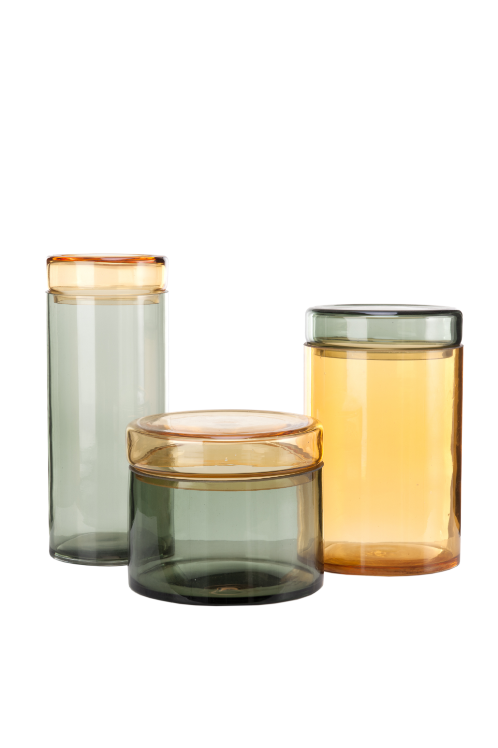 Brown Glass Caps and Jars | Pols Potten | Oroa.com