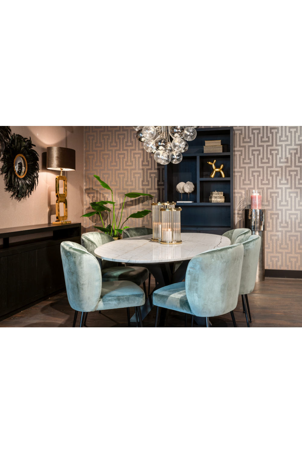 Black Wooden 2-Door Bookcase | Oroa.com