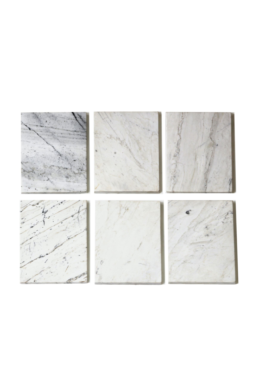 White Marble Nesting Coffee Tables (2) | Oroa.com