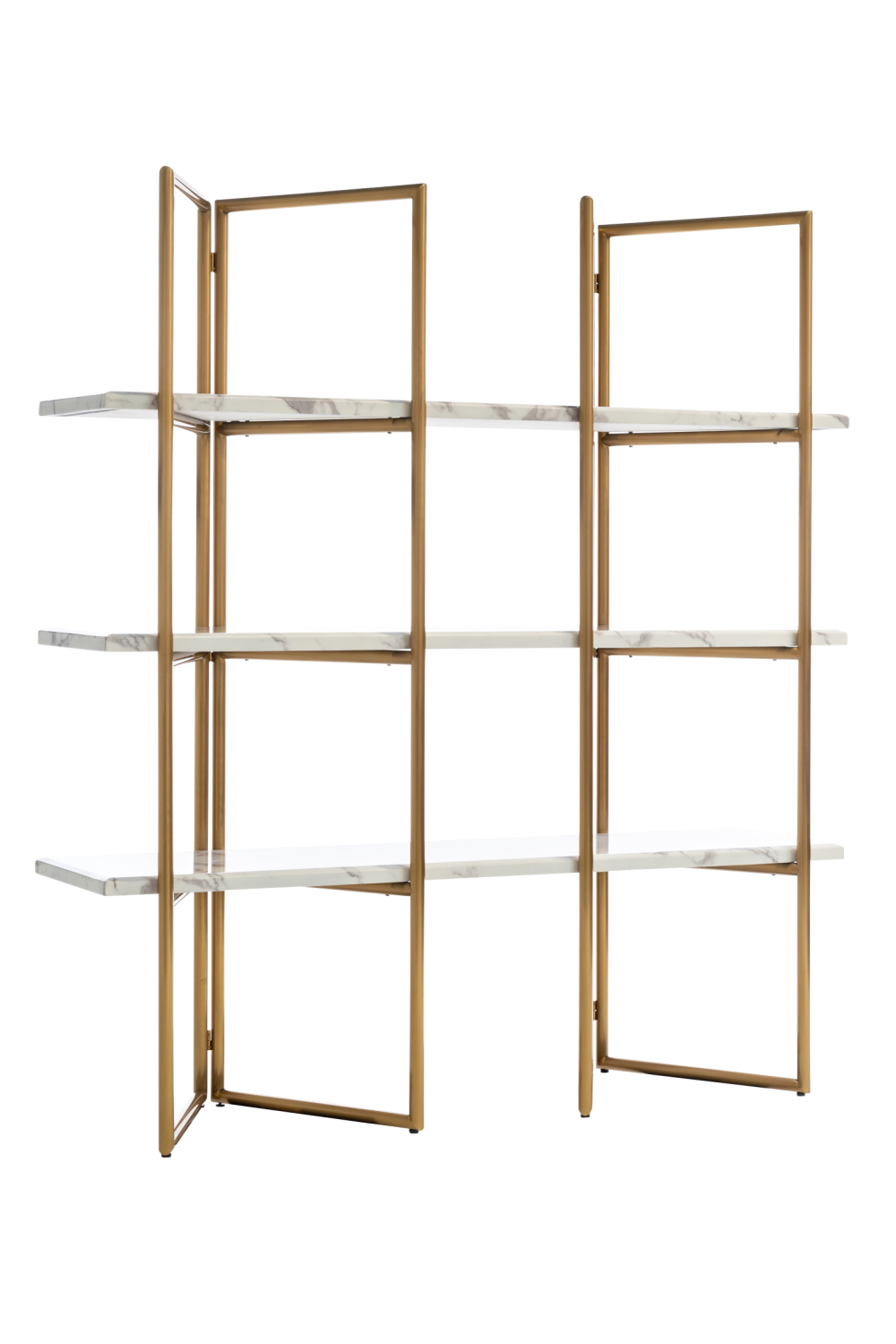 Gold Framed Marble Cabinet | Richmond Interiors Lagrand | Oroa.com