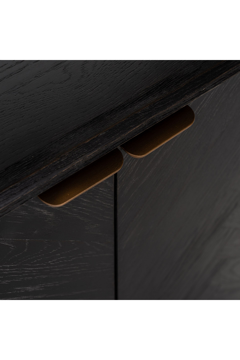 Black Oak 2-Door Bookcase | Oroa.com