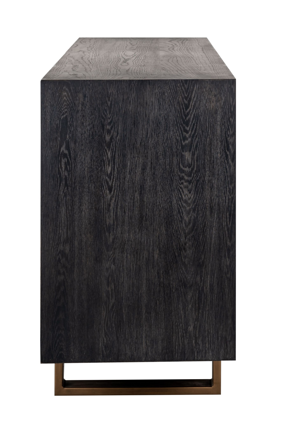 Black Oak Gold Accent Sideboard | Richmond Interiors Hunter | OROA.com
