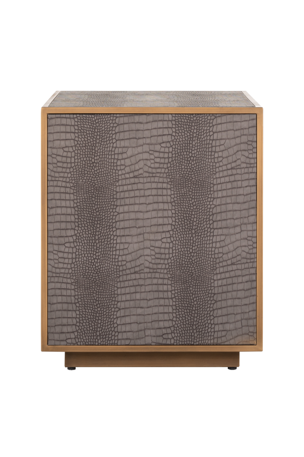 Brown Leather Chest of Drawers | Oroa.com