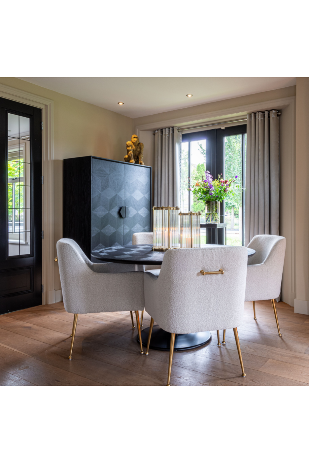 Black Oak Veneer Cabinet | Oroa.com