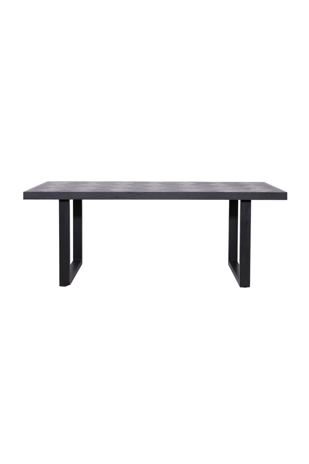 Black Oak U-Leg Dining Table M | Richmond Interiors Blax | OROA.com