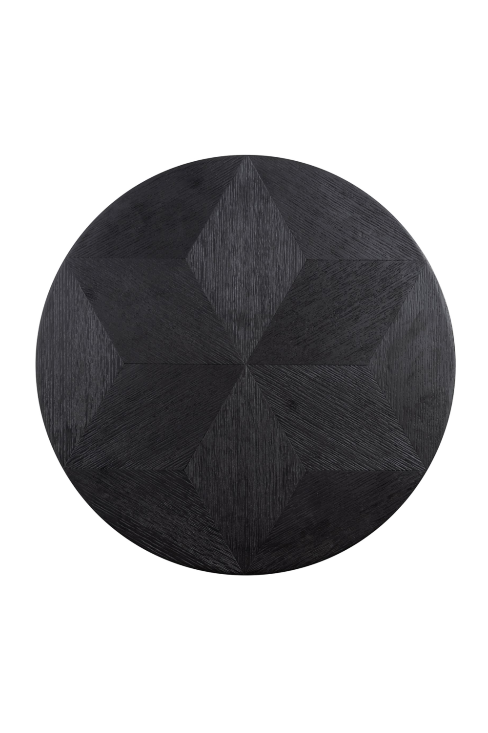 Black Oak Pedestal End Table | Oroa.com