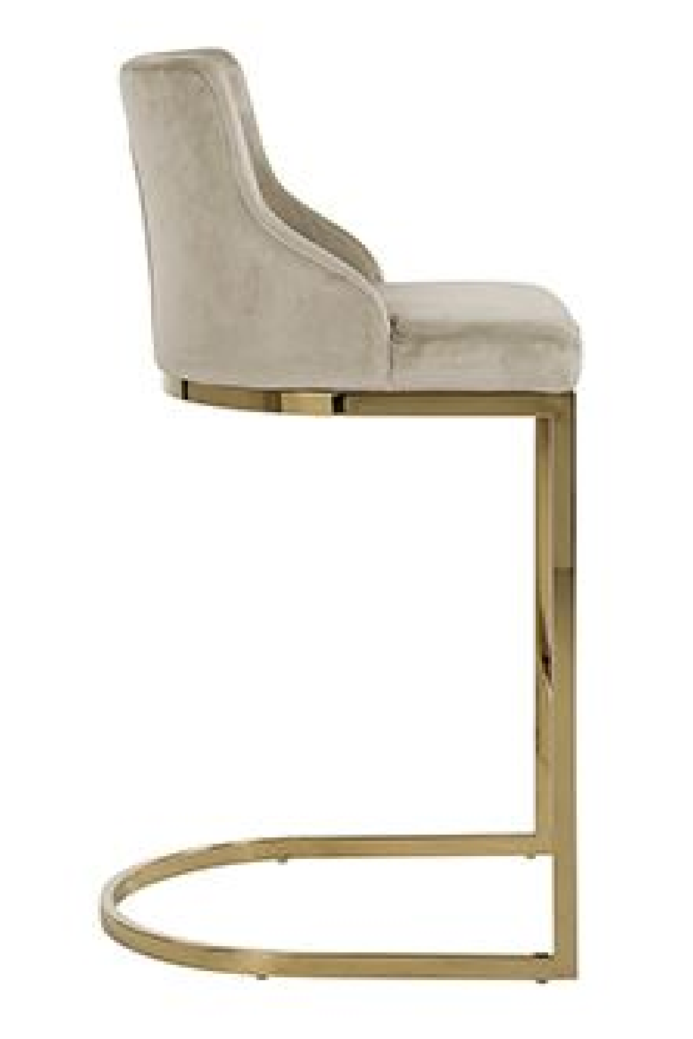 Khaki Velvet Bar Stool | Richmond Interiors Bolton | Oroa.com